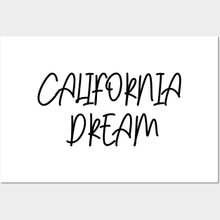 California Dream Posters and Art